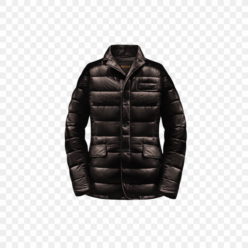 Flight Jacket MooRER S.p.A. MooRER Factory Store Leather, PNG, 1200x1200px, Jacket, Black, Button, Collar, Flight Jacket Download Free