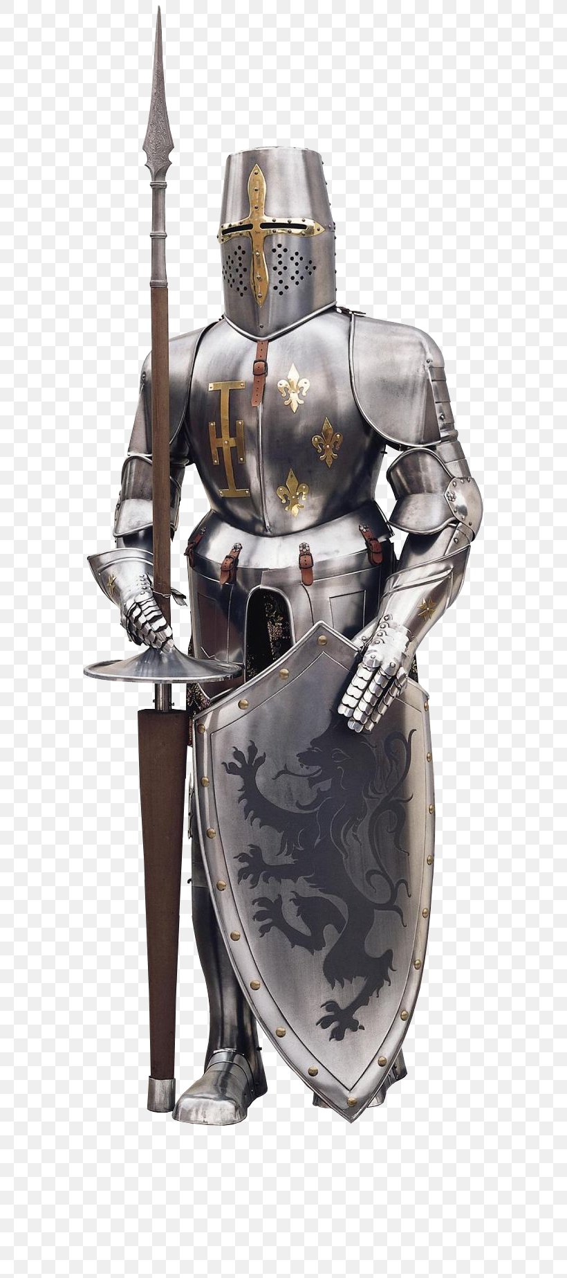 Knight Crusader Crusades Middle Ages Plate Armour, PNG, 590x1846px, Knight Crusader, Armour, Body Armor, Breastplate, Components Of Medieval Armour Download Free