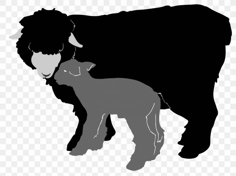 Sheep Goat Silhouette Clip Art, PNG, 1024x764px, Sheep, Art, Big Cats, Bighorn Sheep, Black Download Free