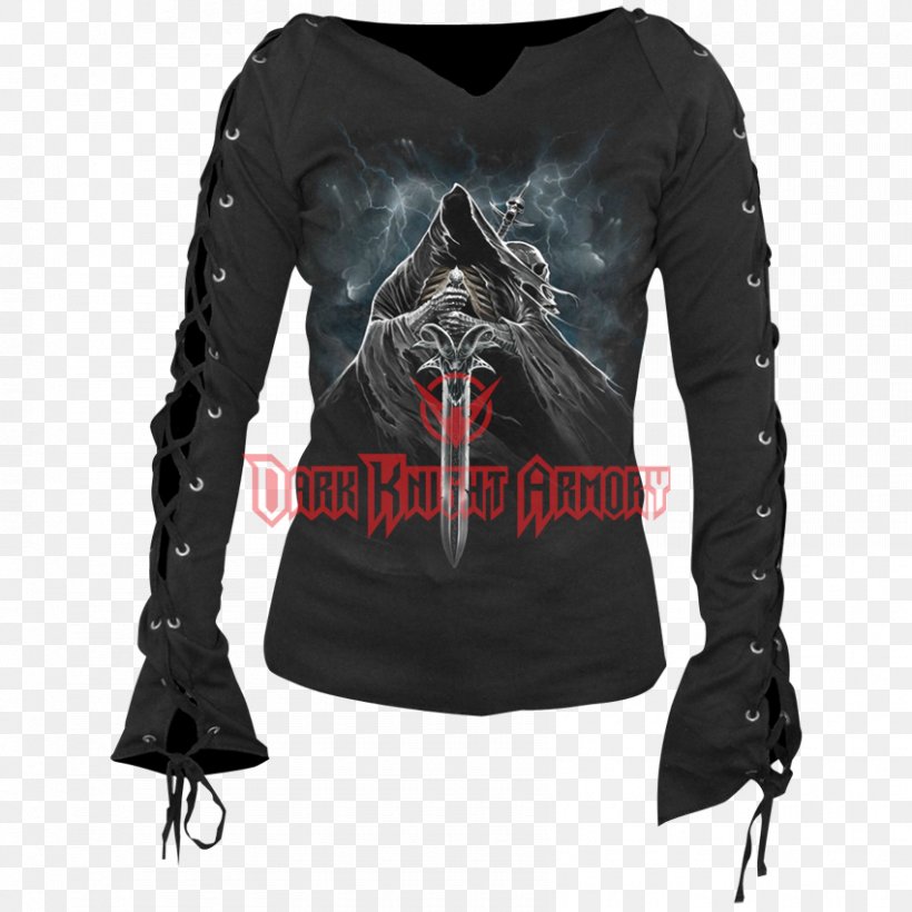 Long-sleeved T-shirt Clothing Gothic Fashion Long-sleeved T-shirt, PNG, 850x850px, Tshirt, Alternative Fashion, Clothing, Dress, Fashion Download Free