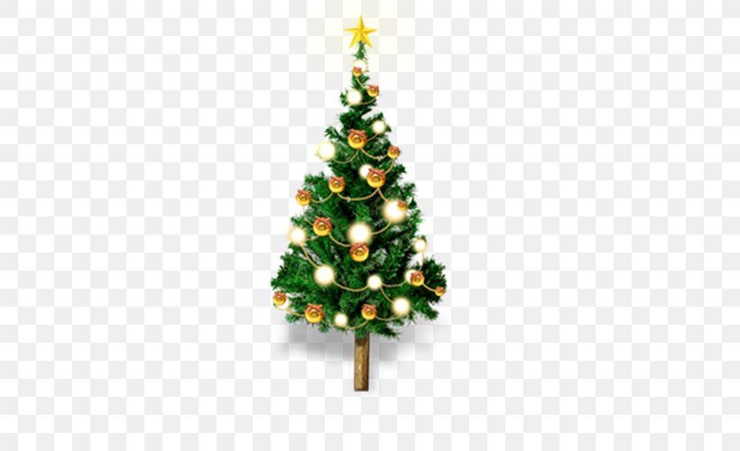 Santa Claus Christmas Tree Christmas Ornament Christmas Decoration, PNG, 500x500px, Santa Claus, Christmas, Christmas Decoration, Christmas Gift, Christmas Lights Download Free