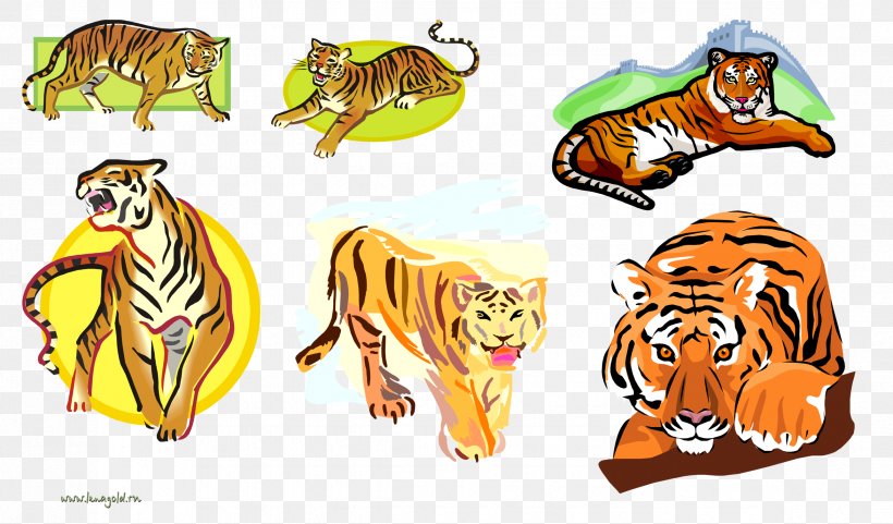Tiger Lion Desktop Wallpaper Clip Art, PNG, 2345x1378px, Tiger, Animal Figure, Animation, Art, Big Cats Download Free