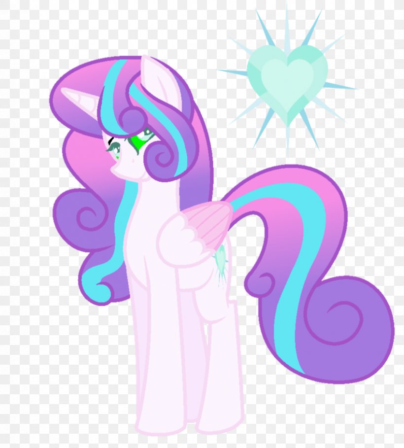 Pony Princess Cadance Scootaloo Fluttershy Unicorn, PNG, 848x941px, Watercolor, Cartoon, Flower, Frame, Heart Download Free
