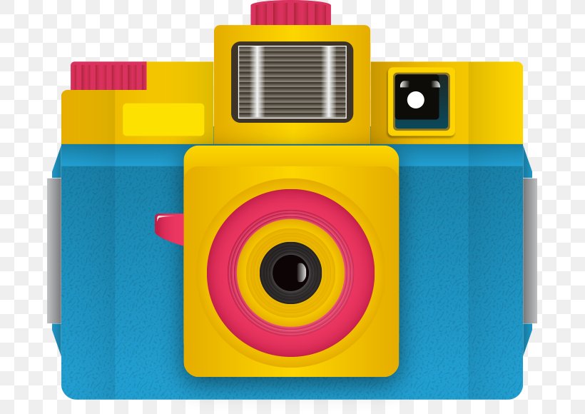 Camera Euclidean Vector Photography Color, PNG, 687x580px, Camera, Analog Photography, Cameras Optics, Cartoon, Color Download Free