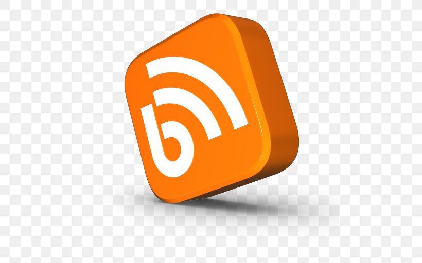 Blog Social Media Download, PNG, 512x512px, Blog, Brand, Orange, Rss, Share Icon Download Free