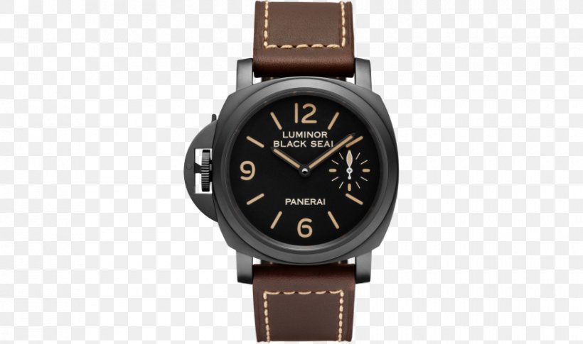 Panerai International Watch Company Radiomir Strap, PNG, 880x521px, Panerai, Brand, Brown, Clock, Counterfeit Watch Download Free
