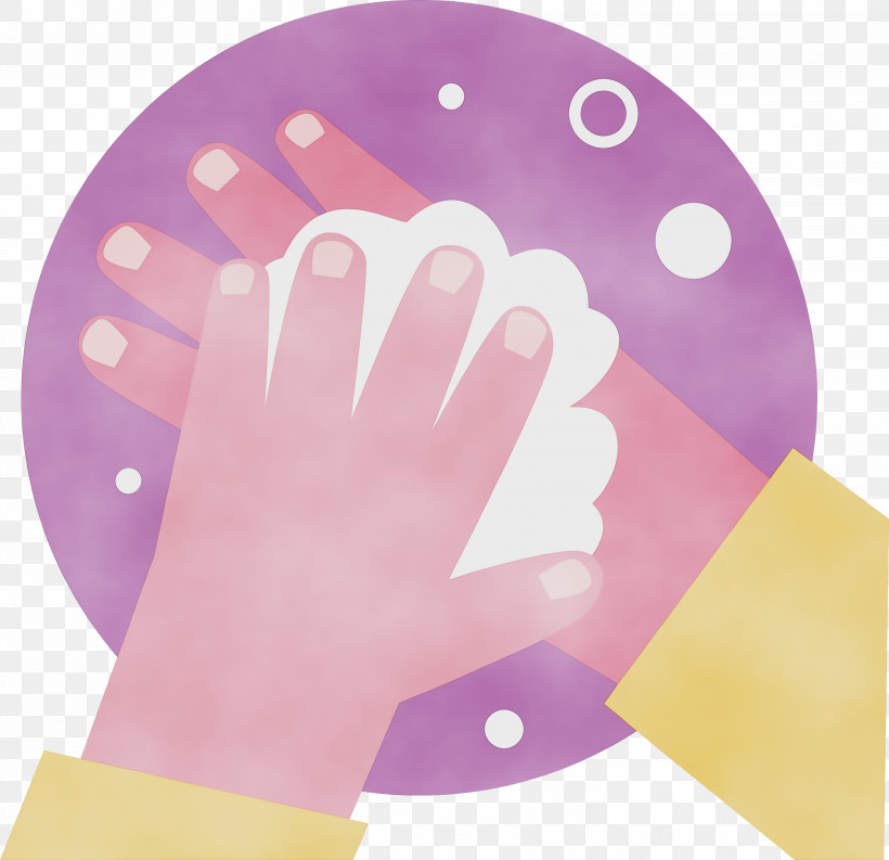 Pink M, PNG, 2819x2729px, Hand Washing, Paint, Pink M, Watercolor, Wet Ink Download Free