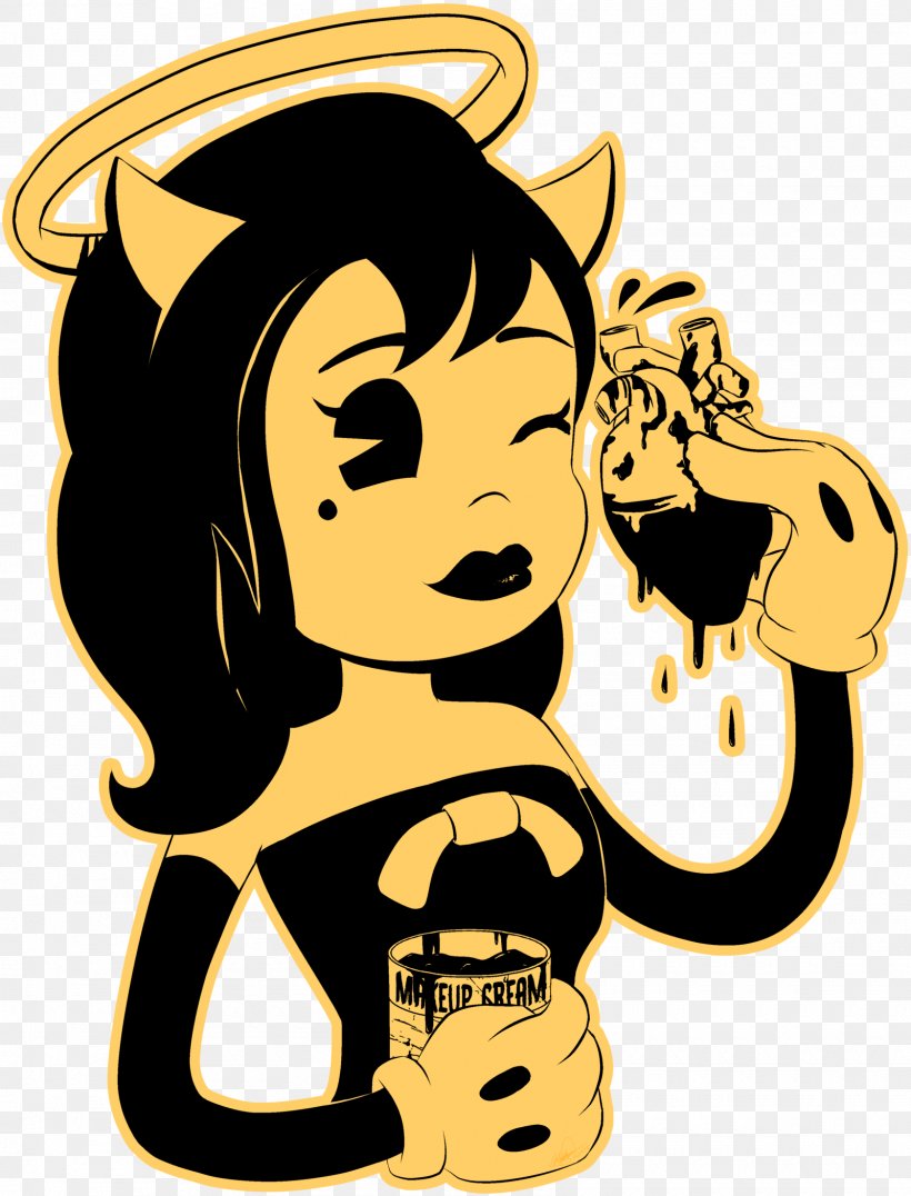 Bendy And The Ink Machine Digital Art DeviantArt Drawing, PNG, 1600x2100px, Bendy And The Ink Machine, Art, Bacon Soup, Beauty, Big Cat Download Free