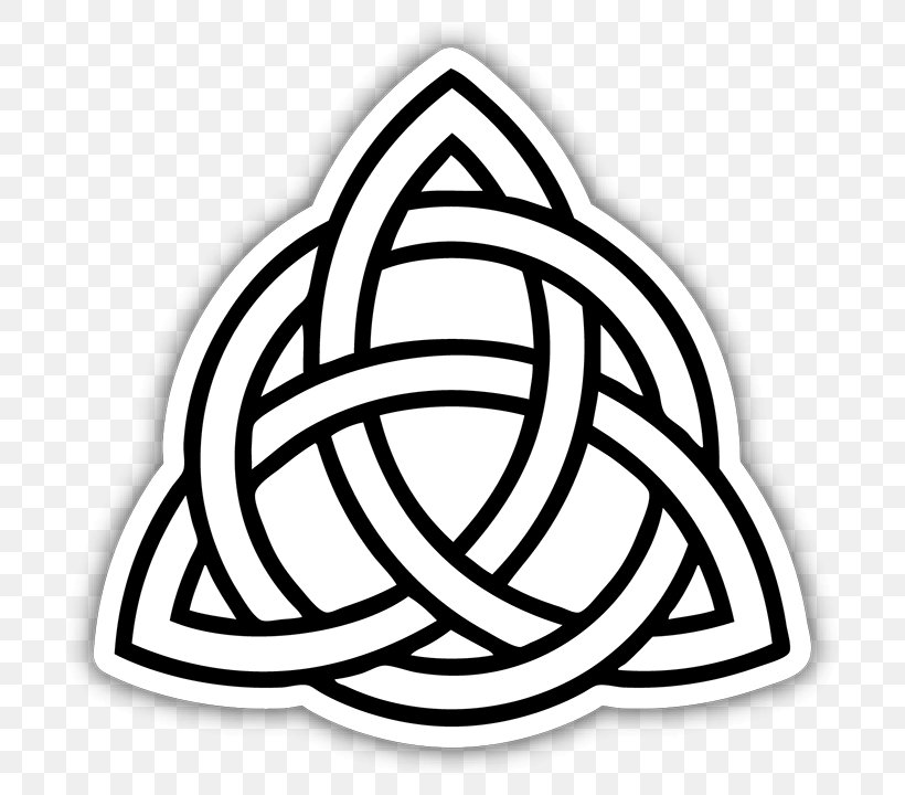 Celts Triquetra Symbol Celtic Knot Meaning, PNG, 720x720px, Celts, Aegishjalmur, Allusion, Black And White, Brand Download Free