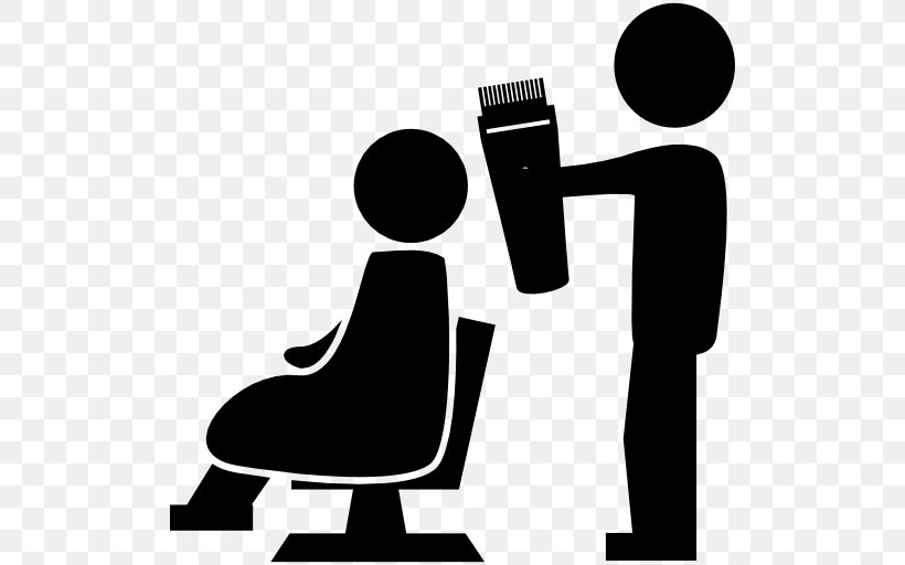 Comb Cosmetologist Beauty Parlour Hair Care, PNG, 512x512px, Comb, Artwork, Barber, Beauty Parlour, Black And White Download Free