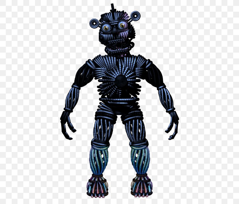 Five Nights At Freddy's: Sister Location Five Nights At Freddy's 2 Five Nights At Freddy's 4 Five Nights At Freddy's 3 Five Nights At Freddy's: The Twisted Ones, PNG, 438x698px, Endoskeleton, Action Figure, Animatronics, Fictional Character, Figurine Download Free