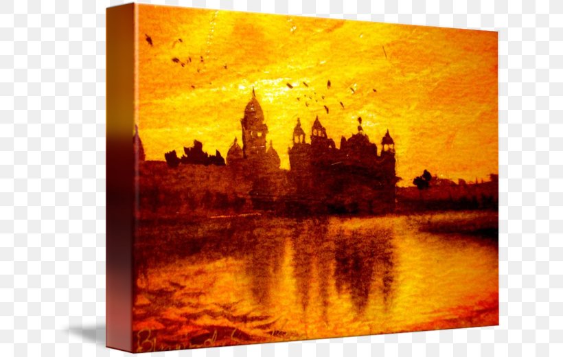 Golden Temple Sikhism Art, PNG, 650x520px, Golden Temple, Amritsar, Art, Canvas, Canvas Print Download Free
