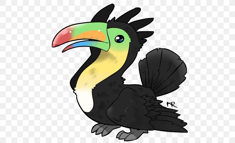Toucan Clip Art Hornbill Illustration Beak, PNG, 500x500px, Toucan, Beak, Bird, Fauna, Hornbill Download Free