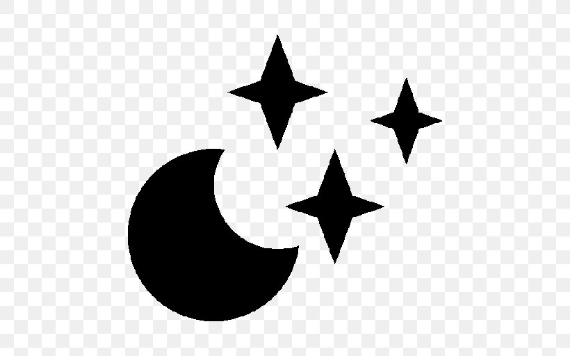 Symbol Moon, PNG, 512x512px, Symbol, Black, Black And White, Cloud, Crescent Download Free