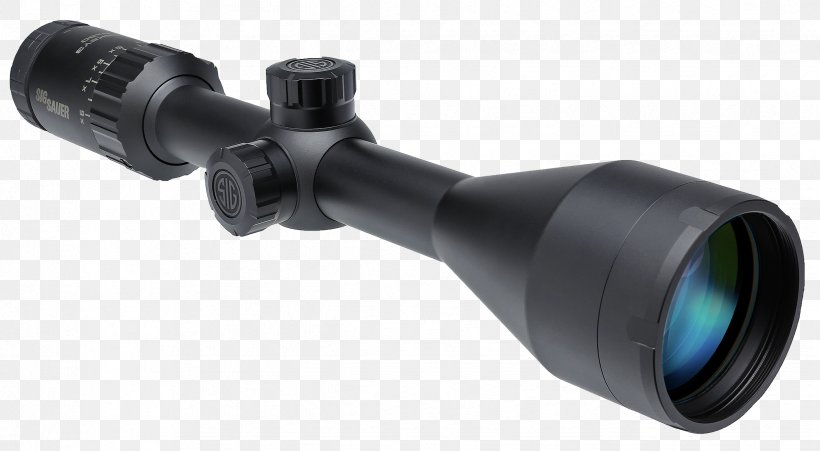 Silencer HQ SIG Sauer Monocular Optics Telescopic Sight, PNG, 2444x1347px, Sig Sauer, Binoculars, Hardware, Hunting, Milliradian Download Free