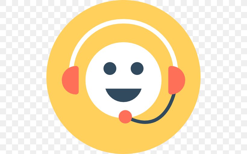 Smiley Customer Service Representative, PNG, 512x512px, Smiley, Area, Customer, Customer Service, Customer Service Representative Download Free