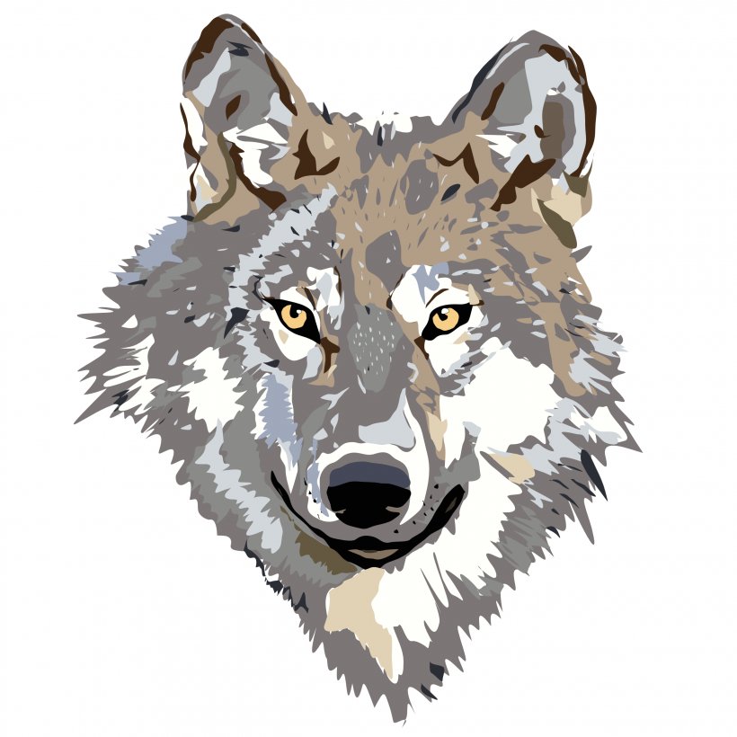 Gray Wolf Coyote Clip Art, PNG, 2500x2500px, Gray Wolf, Carnivoran, Coyote, Dog Like Mammal, Fauna Download Free