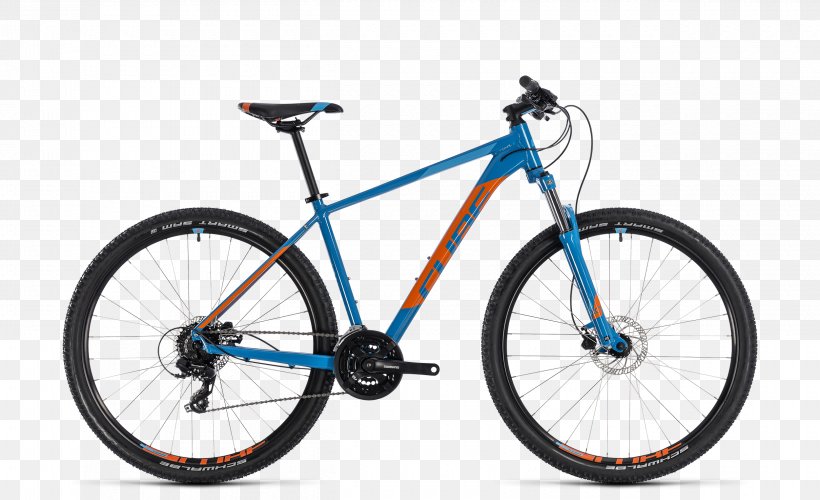 Bicycle Mountain Bike 29er Cube Bikes Hardtail, PNG, 2500x1525px, Bicycle, Automotive Tire, Bicycle Accessory, Bicycle Drivetrain Part, Bicycle Forks Download Free