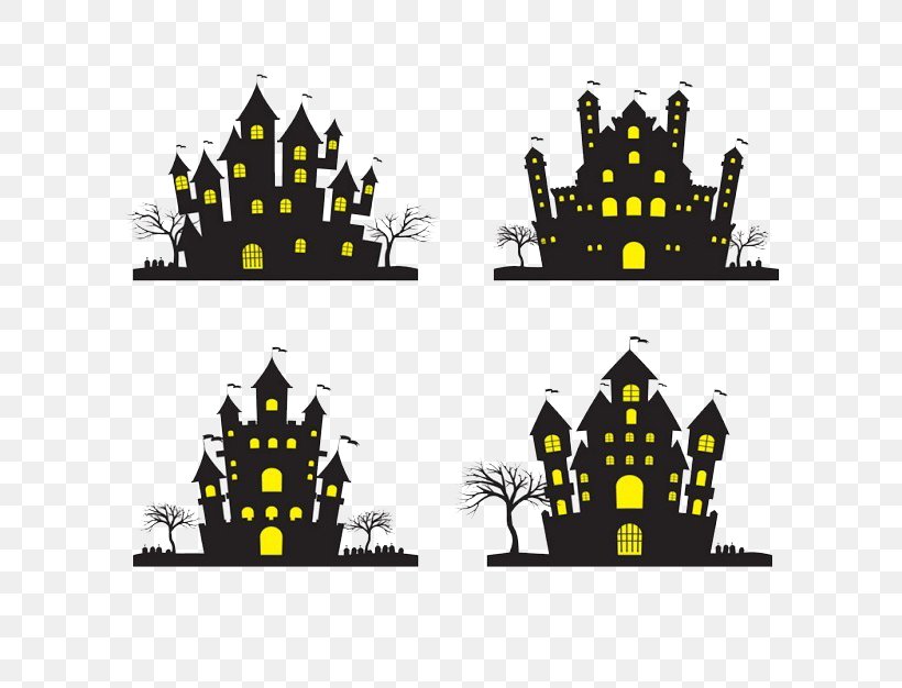 House Silhouette Clip Art, PNG, 626x626px, House, Brand, Building, Ghost, Haunted Attraction Download Free