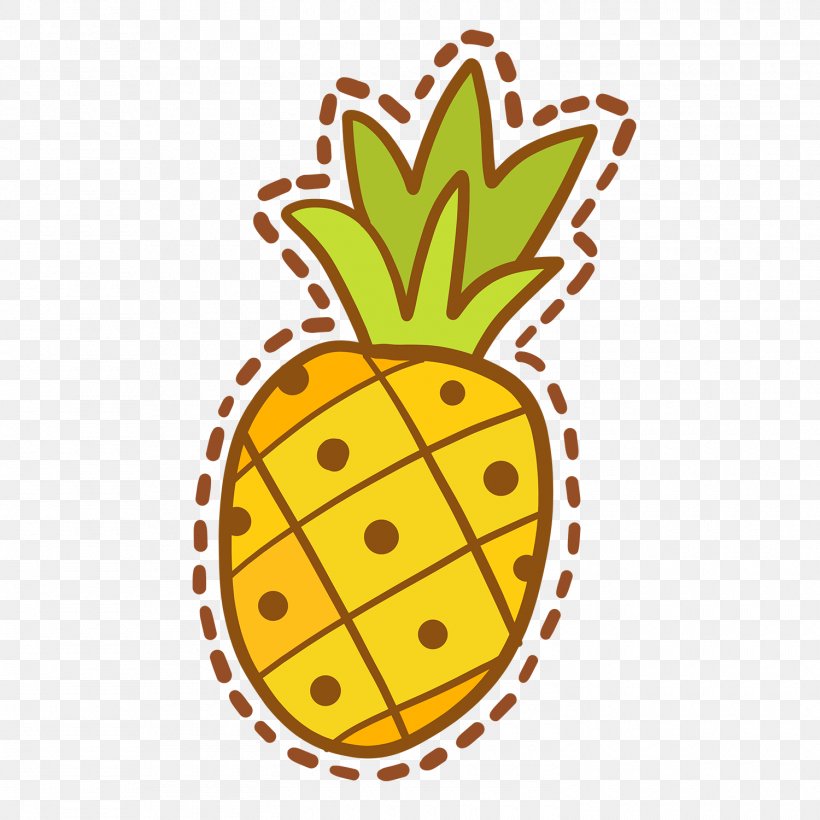Pineapple Clip Art Cartoon Drawing Image, PNG, 1500x1500px, Pineapple, Ananas, Artwork, Bromeliaceae, Cartoon Download Free