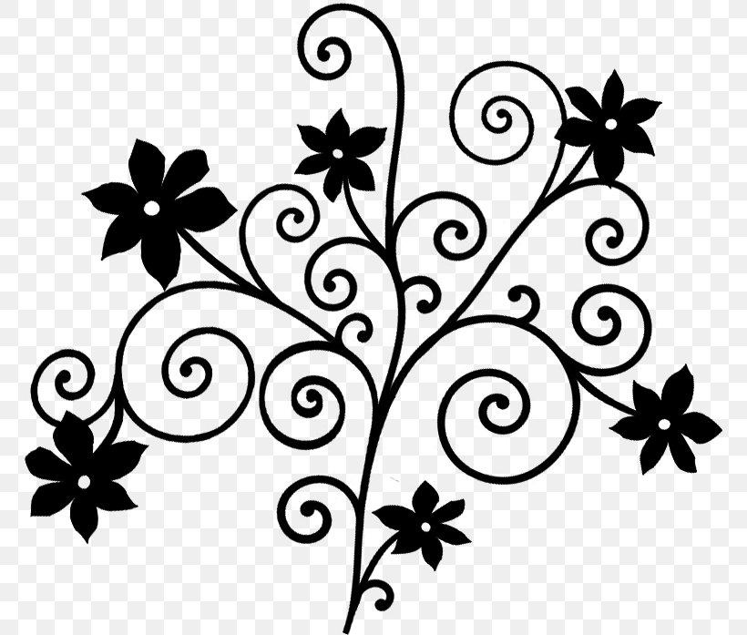 Flower Ornament Brush, PNG, 766x697px, Flower, Arabesque, Art, Artwork, Black And White Download Free