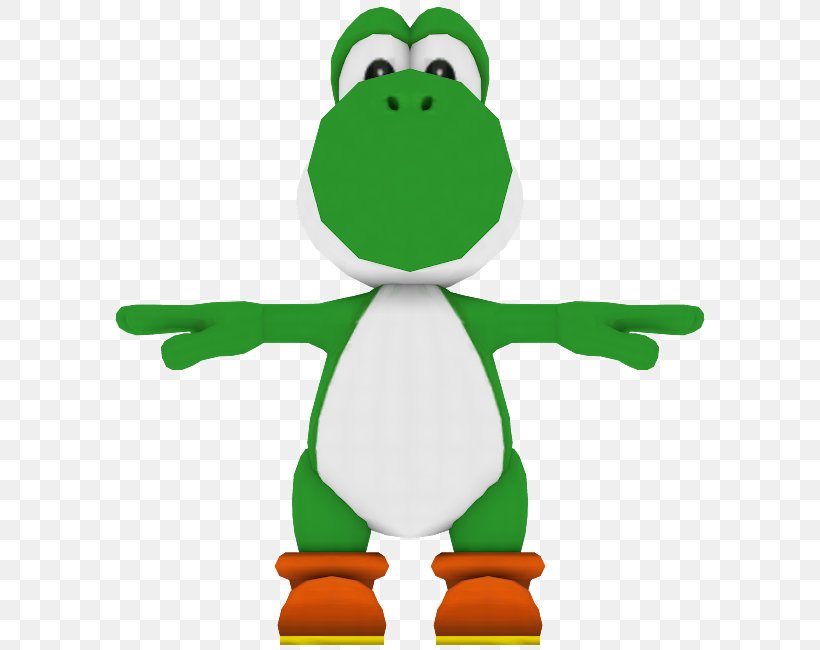 Mario Party 8 Mario Kart Wii Mario & Yoshi Mario Bros., PNG, 750x650px, Mario Party 8, Amphibian, Beak, Fictional Character, Frog Download Free