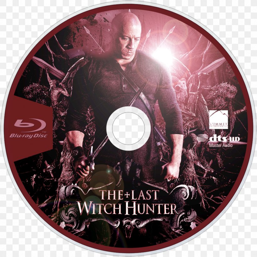 Blu-ray Disc DVD The Last Witch Hunter. Film Poster, PNG, 1000x1000px, Bluray Disc, Action Film, Album Cover, Brand, Compact Disc Download Free