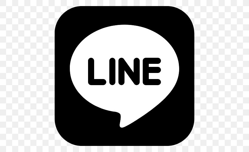 LINE Android Sticker, PNG, 500x500px, Android, App Store, Black And White, Brand, Instant Messaging Download Free