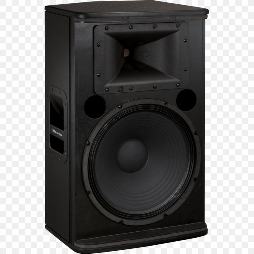 Subwoofer Loudspeaker Electro-Voice ELX EV EVID, PNG, 1000x1000px, Subwoofer, Audio, Audio Equipment, Car Subwoofer, Computer Speaker Download Free