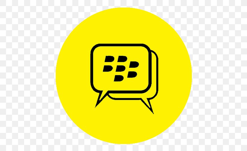 BlackBerry Messenger Instant Messaging, PNG, 500x500px, Blackberry Messenger, Android, Area, Blackberry, Emoticon Download Free