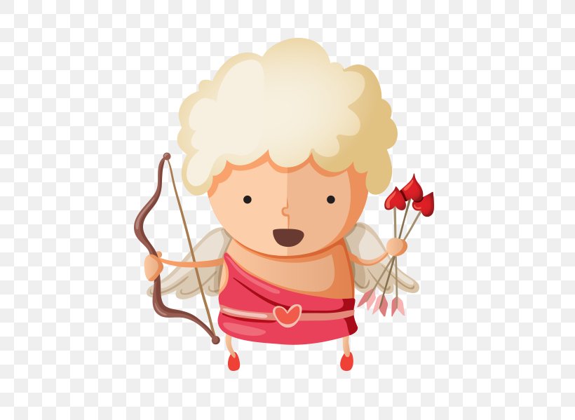Cupid Valentines Day Icon, PNG, 529x599px, Watercolor, Cartoon, Flower, Frame, Heart Download Free