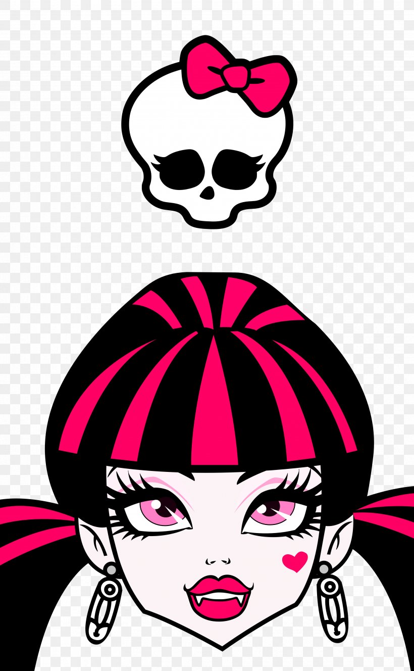 Monster High Clip Art, PNG, 3425x5551px, Watercolor, Cartoon, Flower, Frame, Heart Download Free