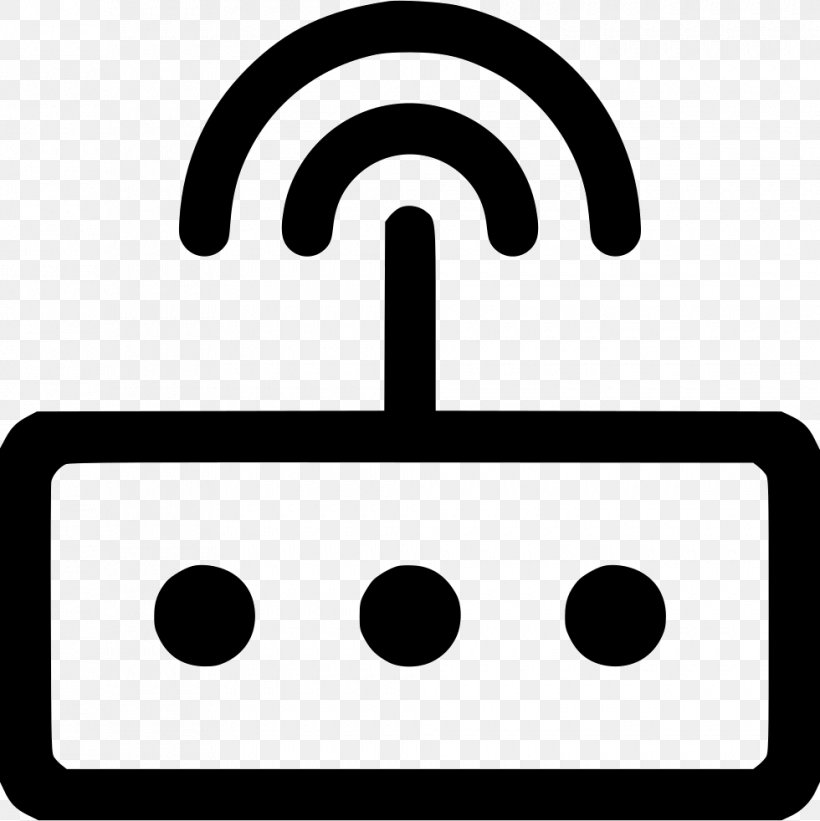 Internet Modem Computer Network Signal, PNG, 980x982px, Internet, Aerials, Area, Black And White, Brand Download Free
