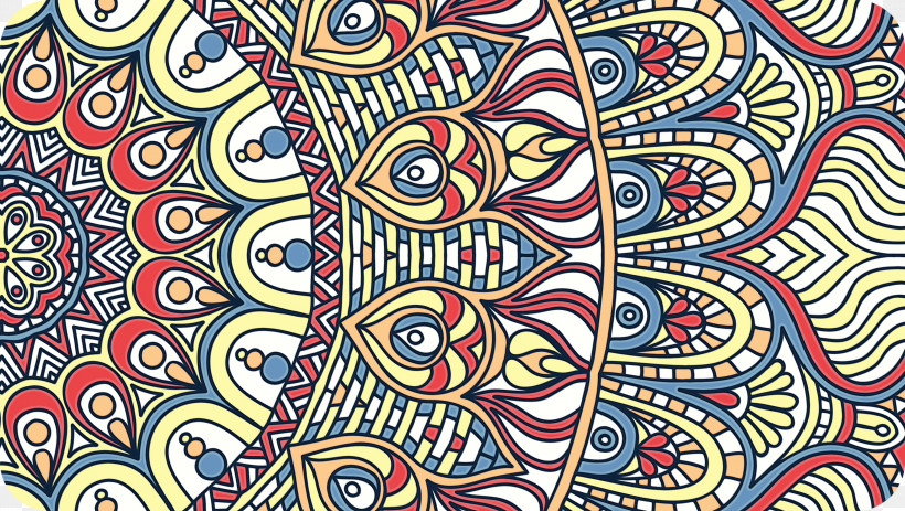 Paisley Textile Circle Drawing /m/02csf, PNG, 3000x1696px, Watercolor, Analytic Trigonometry And Conic Sections, Circle, Drawing, M02csf Download Free
