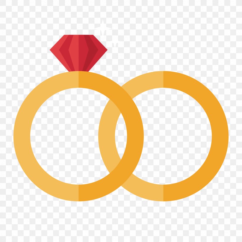 Wedding Ring Euclidean Vector, PNG, 1875x1875px, Area, Clip Art, Orange, Pattern, Symbol Download Free