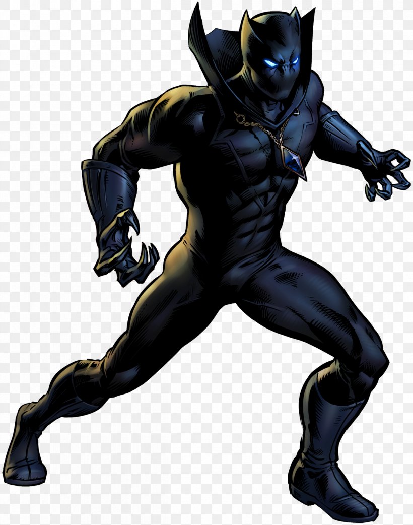 Black Panther Captain America Superhero Marvel Comics Clip Art, PNG,  1259x1600px, Black Panther, Action Figure, Avengers,