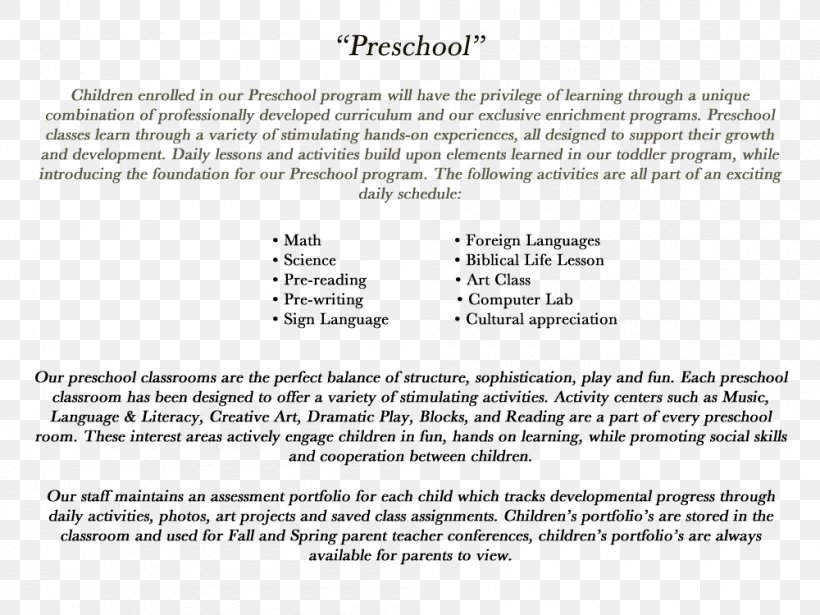 Learning Tree Children's Academy Pre-school Parent Pre-kindergarten, PNG, 1000x750px, Preschool, Area, Brochure, Child, Com Download Free