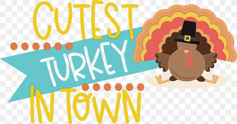 Logo Font Meter, PNG, 3000x1574px, Thanksgiving Turkey, Logo, Meter, Paint, Watercolor Download Free