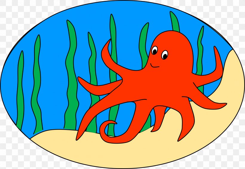 Octopus Seaweed Free Content Clip Art, PNG, 2400x1657px, Octopus, Area, Artwork, Blog, Cephalopod Download Free