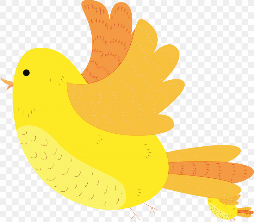 Feather, PNG, 3000x2622px, Cartoon Bird, Beak, Birds, Chicken, Cute Bird Download Free