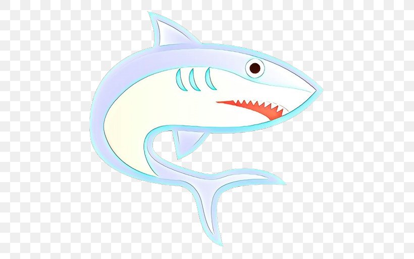 Great White Shark Background, PNG, 512x512px, Cartoon, Biology, Bull Shark, Carcharhiniformes, Cartilaginous Fish Download Free