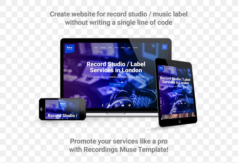 Smartphone Sound Recording And Reproduction Responsive Web Design Recording Studio Template, PNG, 617x563px, Watercolor, Cartoon, Flower, Frame, Heart Download Free
