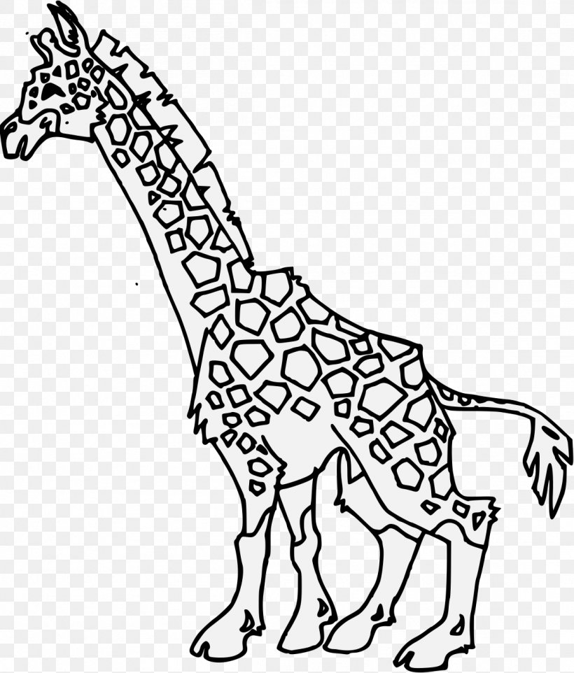 Giraffe Mane Horse Sleep In Non-human Animals Clip Art, PNG, 1154x1354px, Giraffe, Animal, Animal Figure, Art, Black And White Download Free
