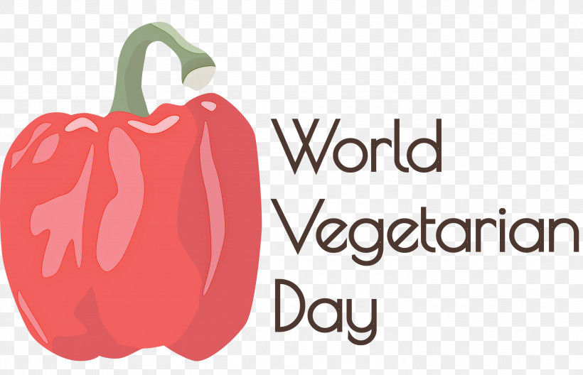 World Vegetarian Day, PNG, 3000x1934px, World Vegetarian Day, Bell Pepper, Chili Pepper, Fruit, Local Food Download Free