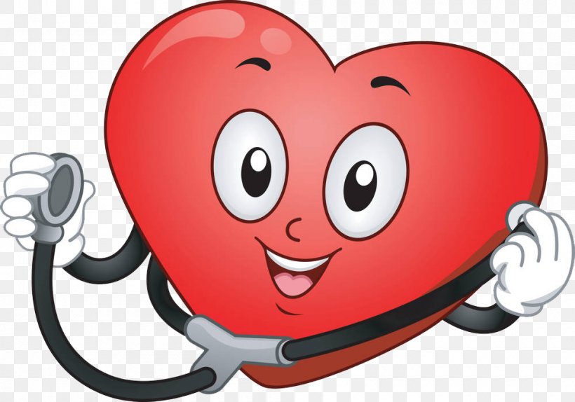 Stethoscope Heart Cartoon Clip Art, PNG, 1000x700px, Watercolor, Cartoon, Flower, Frame, Heart Download Free