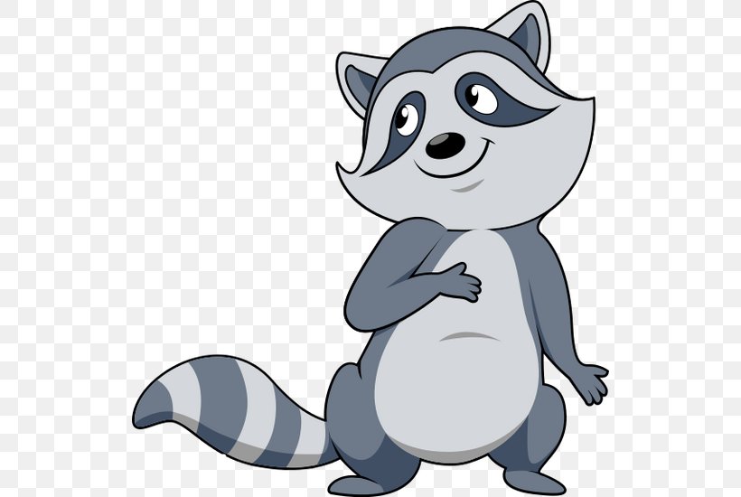 Raccoon Vector Graphics Royalty-free Illustration Cartoon, PNG, 528x550px, Raccoon, Animal Figure, Animated Cartoon, Animation, Cartoon Download Free
