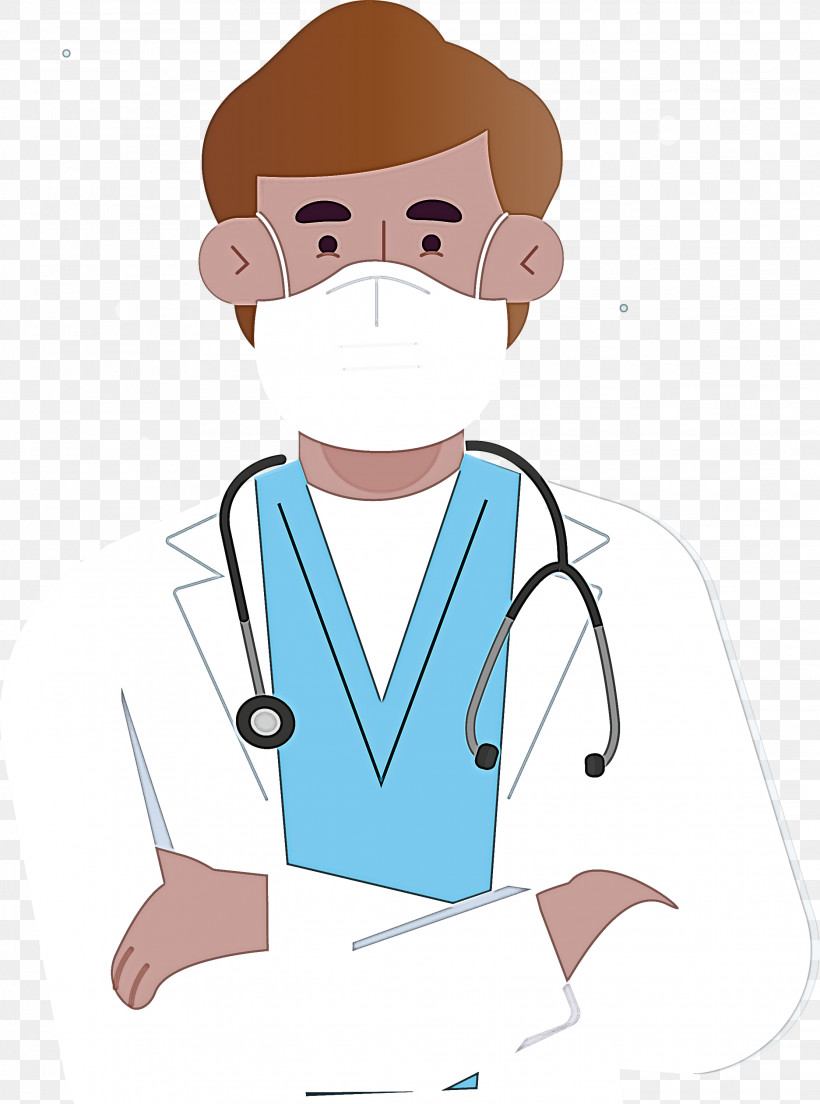 Stethoscope, PNG, 2227x2999px, Doctor With Mask Cartoon, Cartoon, Face Shield, First Aid Kit, Health Download Free