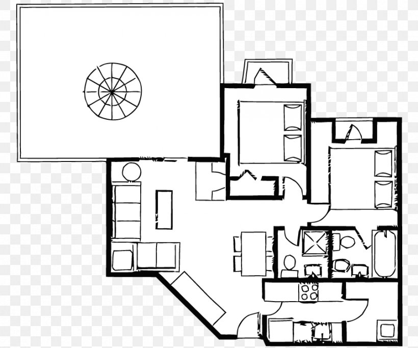 Architecture Paper Floor Plan Technical Drawing, PNG, 900x750px, Architecture, Area, Artwork, Black And White, Cartoon Download Free