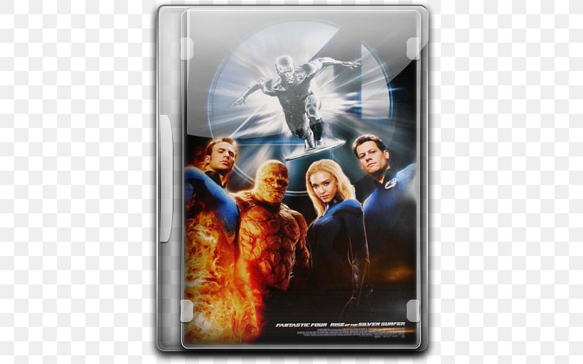 Fantastic Four: Rise Of The Silver Surfer Film Xbox, PNG, 512x512px, Silver Surfer, Chris Evans, Doug Jones, Fantastic Four, Film Download Free