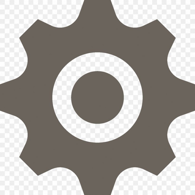 Gear User Interface, PNG, 1717x1717px, Gear, Black And White, Flat Design, Icon Design, Logo Download Free